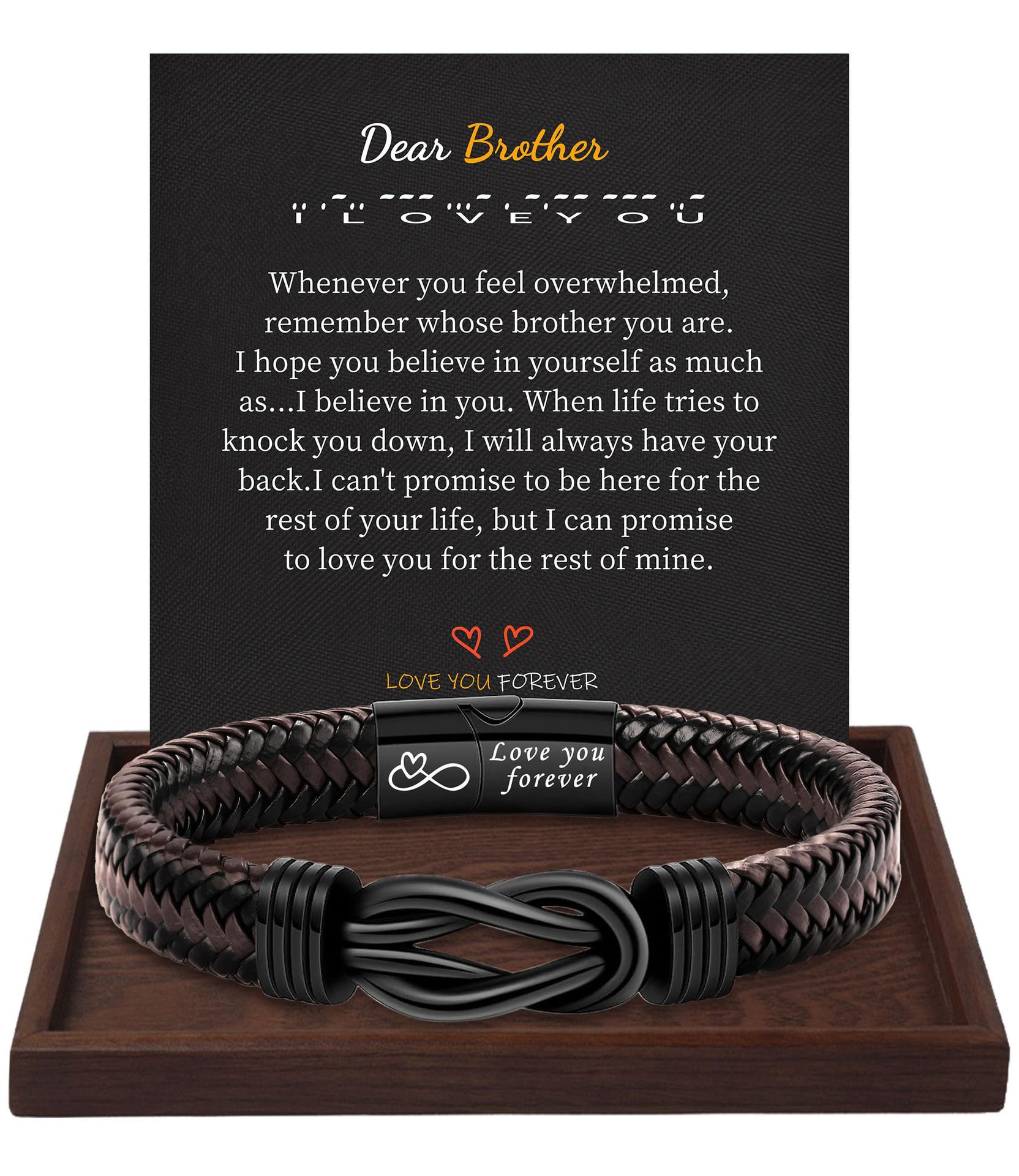 4:Bracelet dear brother card