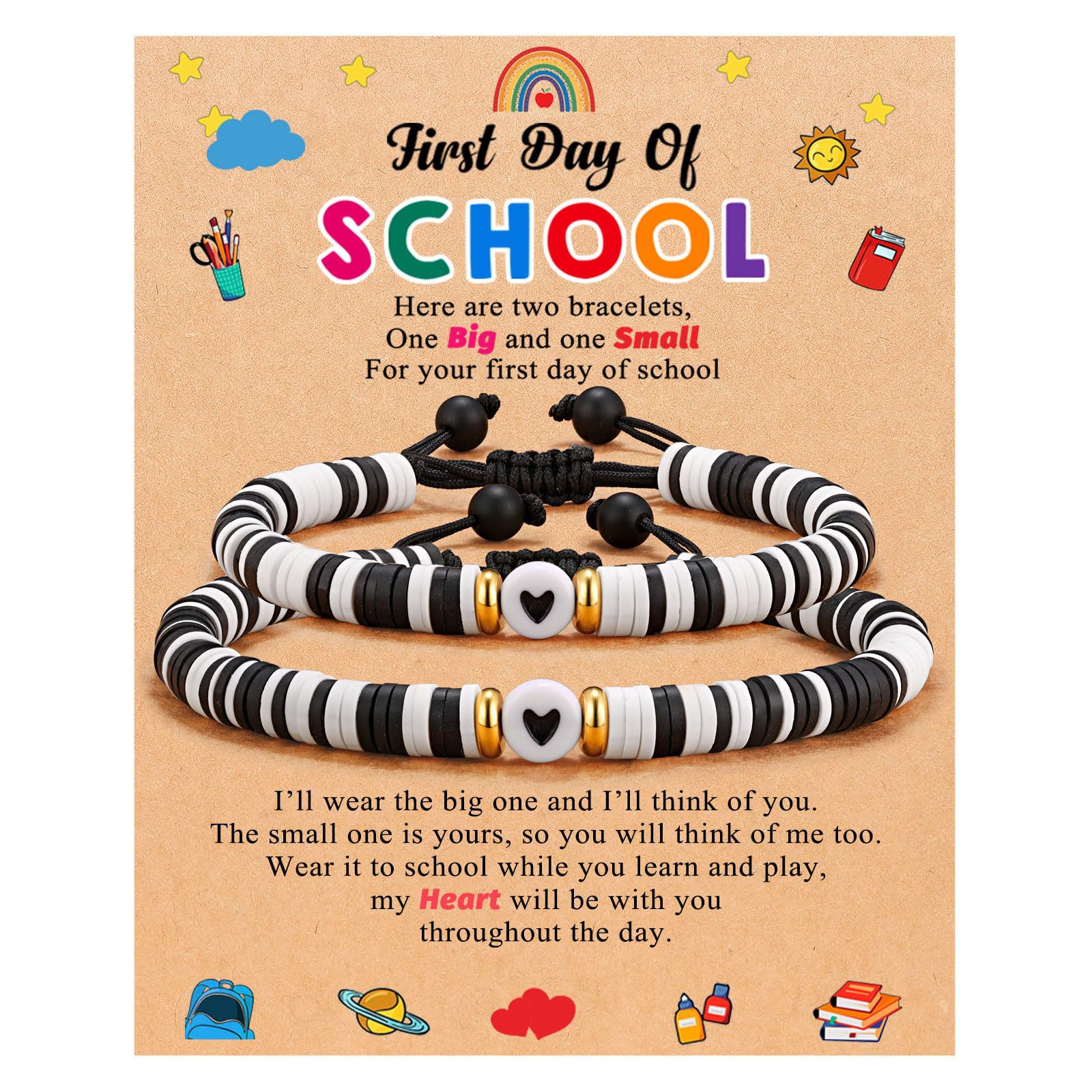 8:Black and white   school card