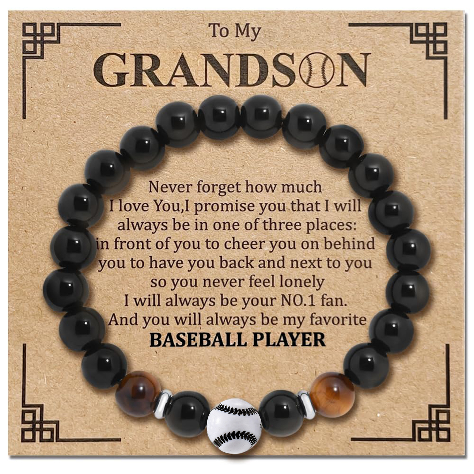 10:Acrylic baseball grandson obsidian