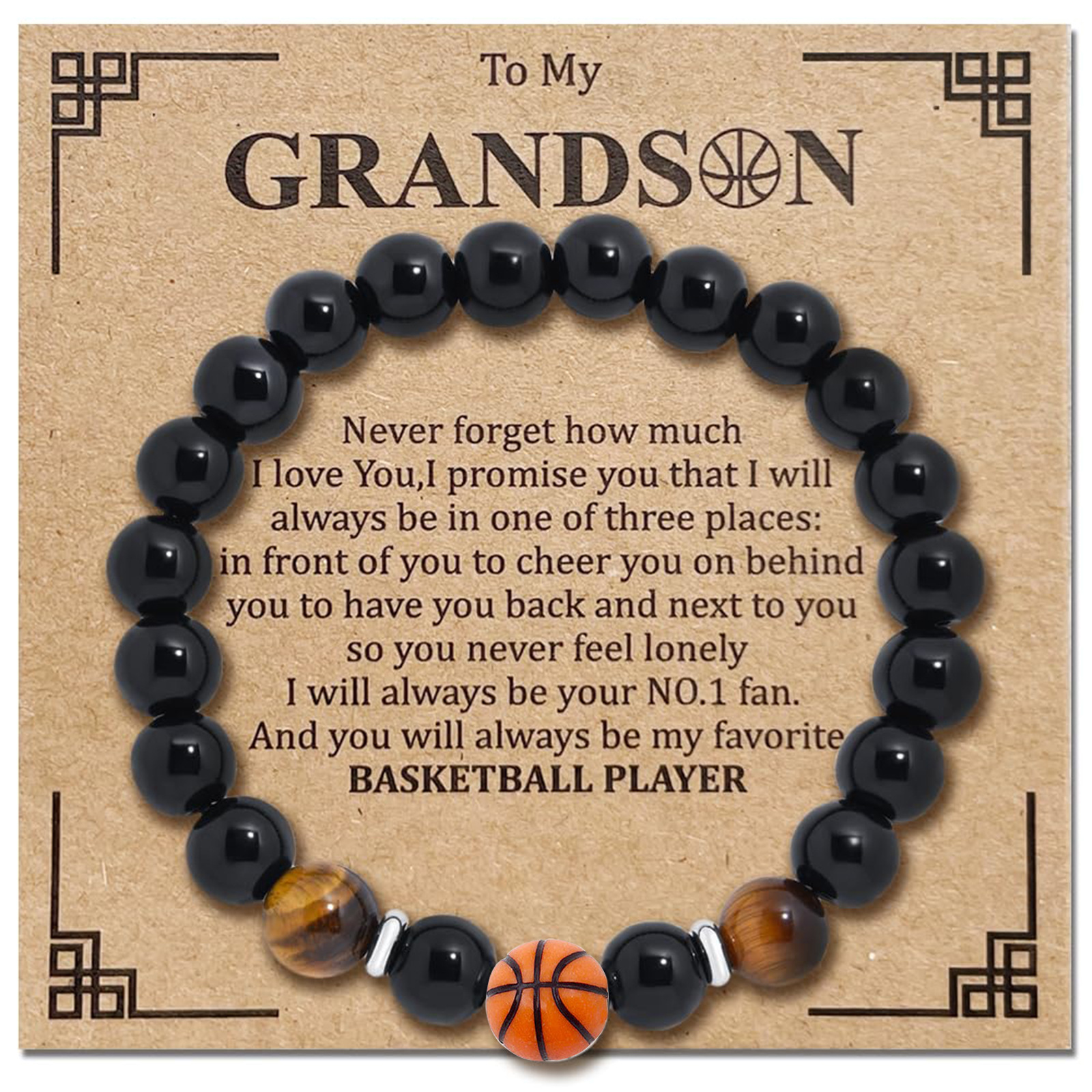 12:Acrylic basketball grandson obsidian