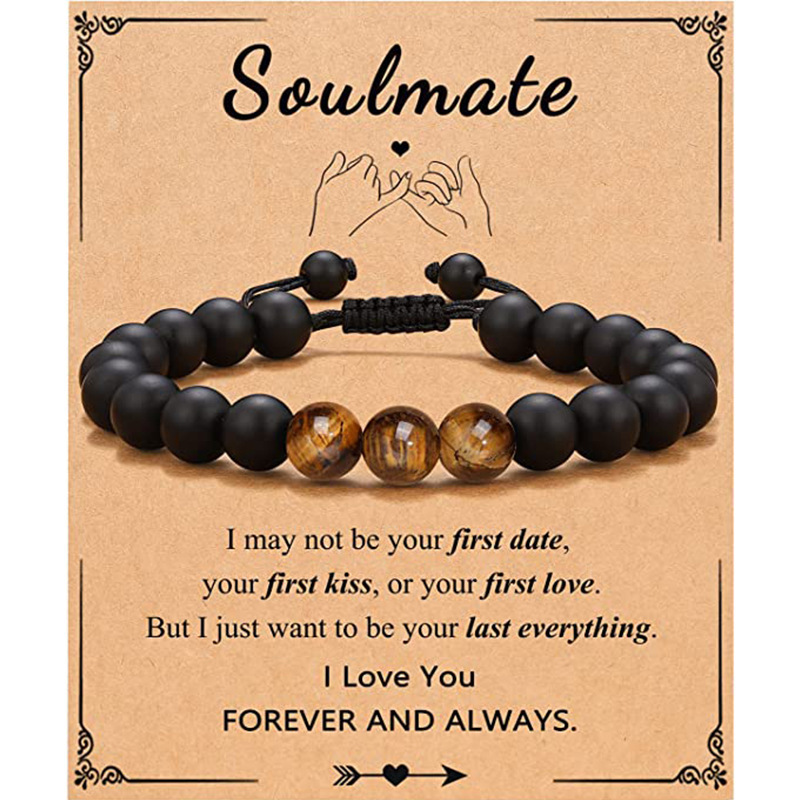 1:Tiger Eye Bracelet Soulmate Card