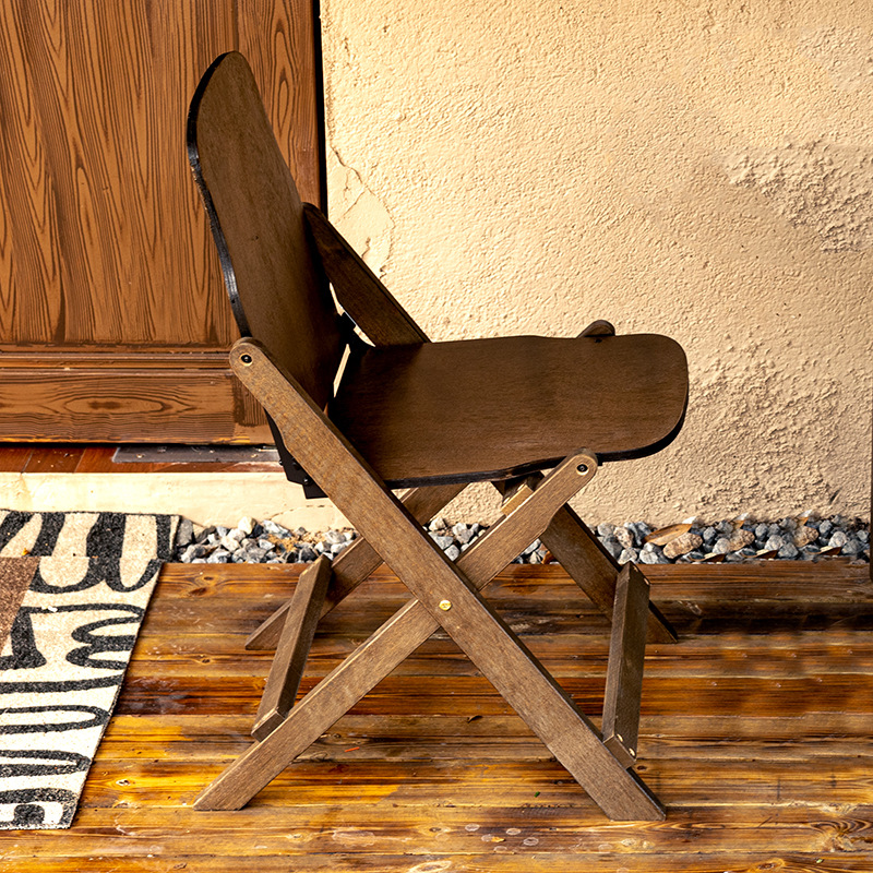 Folding backrest chair (no installation required)