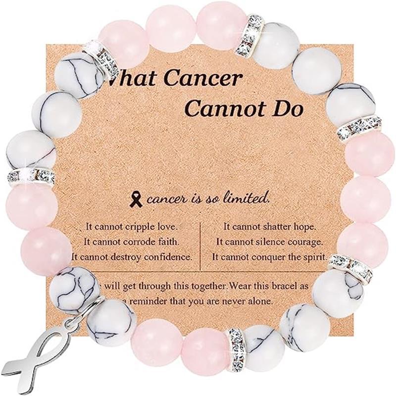 3:Powder Crystal White turquoise diamond ring bracelet card