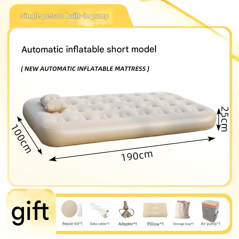 Deluxe version automatic inflatable 100*190*25cm