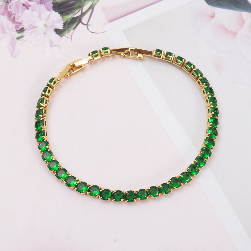 4:16# bracelet gold-emerald