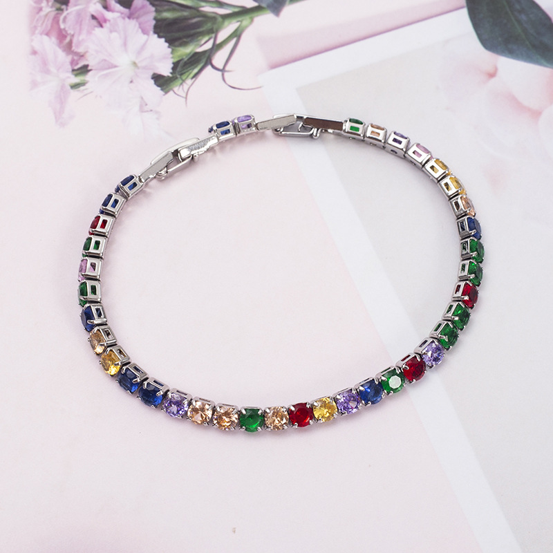 11:16# bracelet silver-colorful