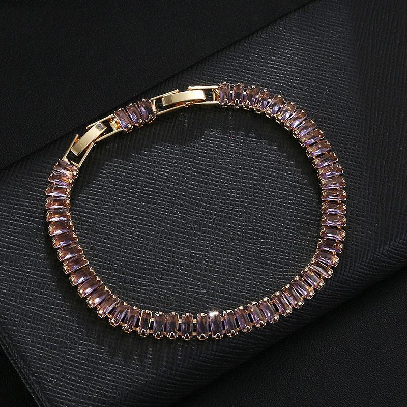 14:S011 Gold-Light Purple Zircon