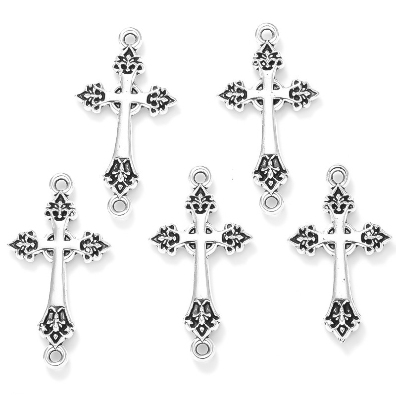 2 couleur argent antique