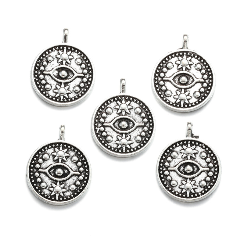 2 color de plata antigua