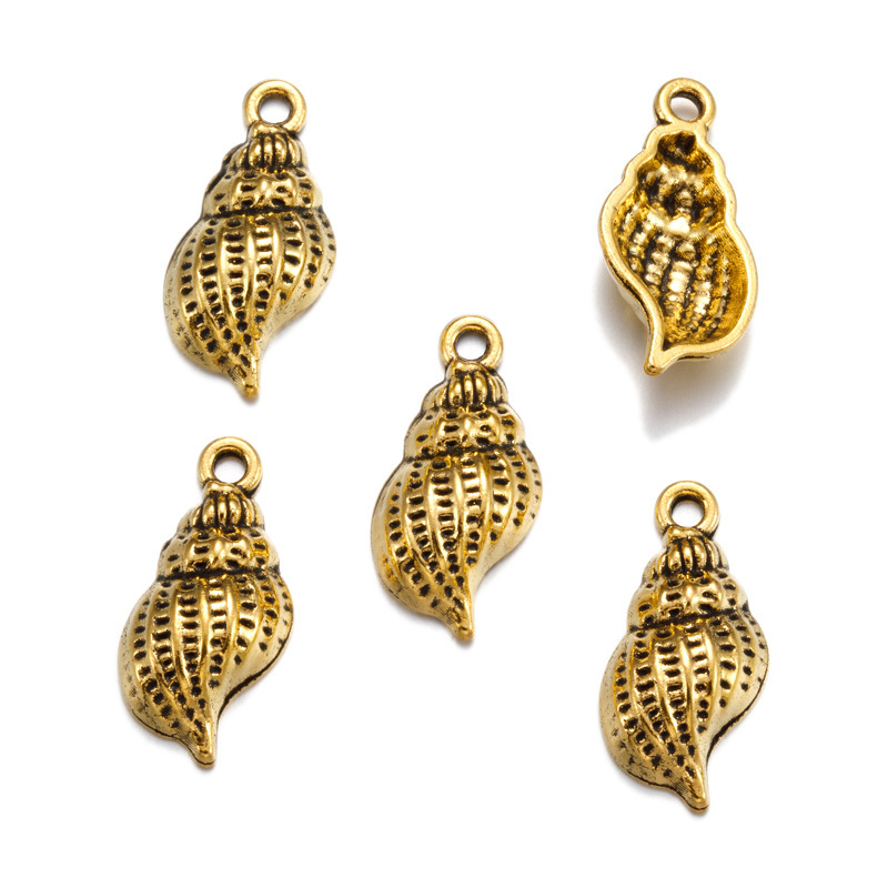 5 antique gold color