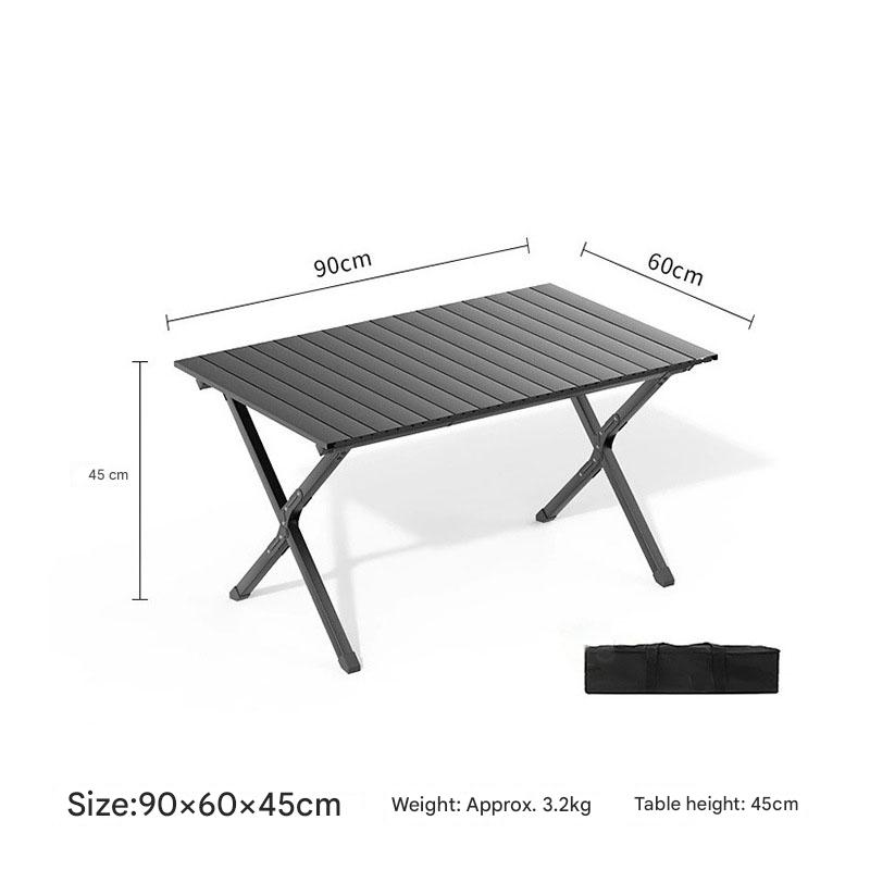 90 black [steel table]