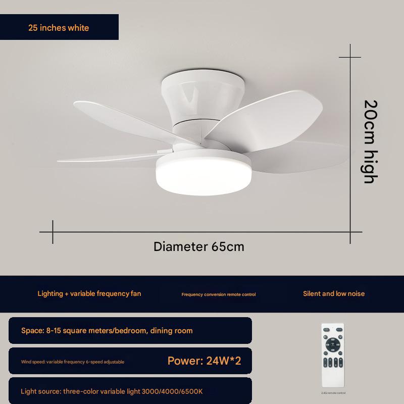 White leaves- 25inch -65cm