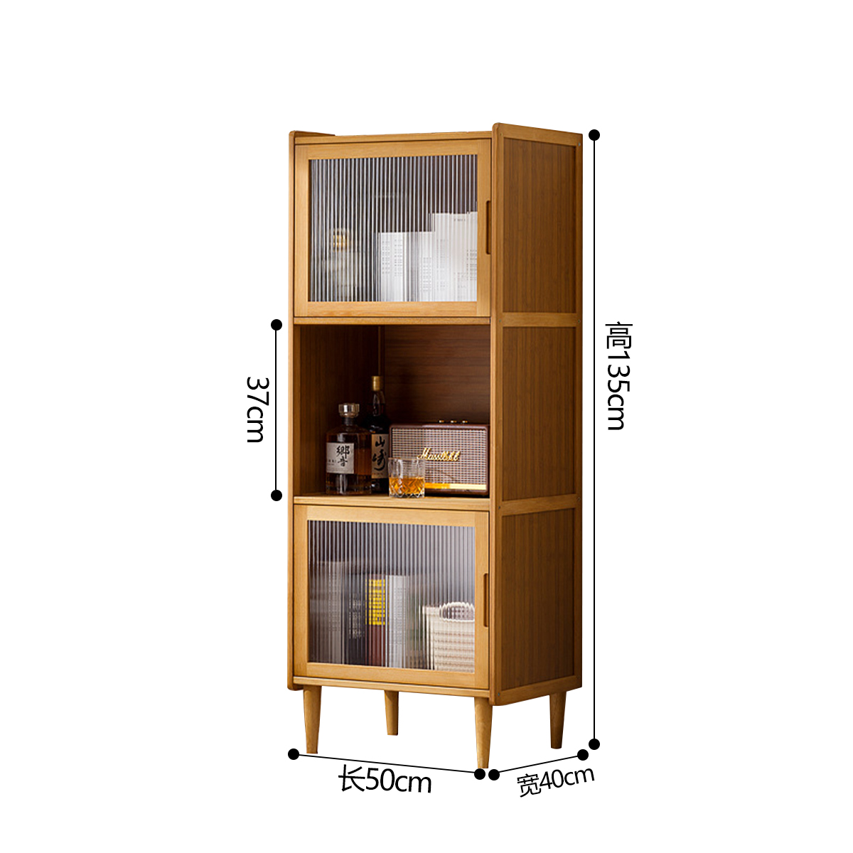 Three shades of brown