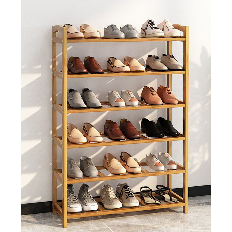 Six-layer -70 long-strip shoe rack