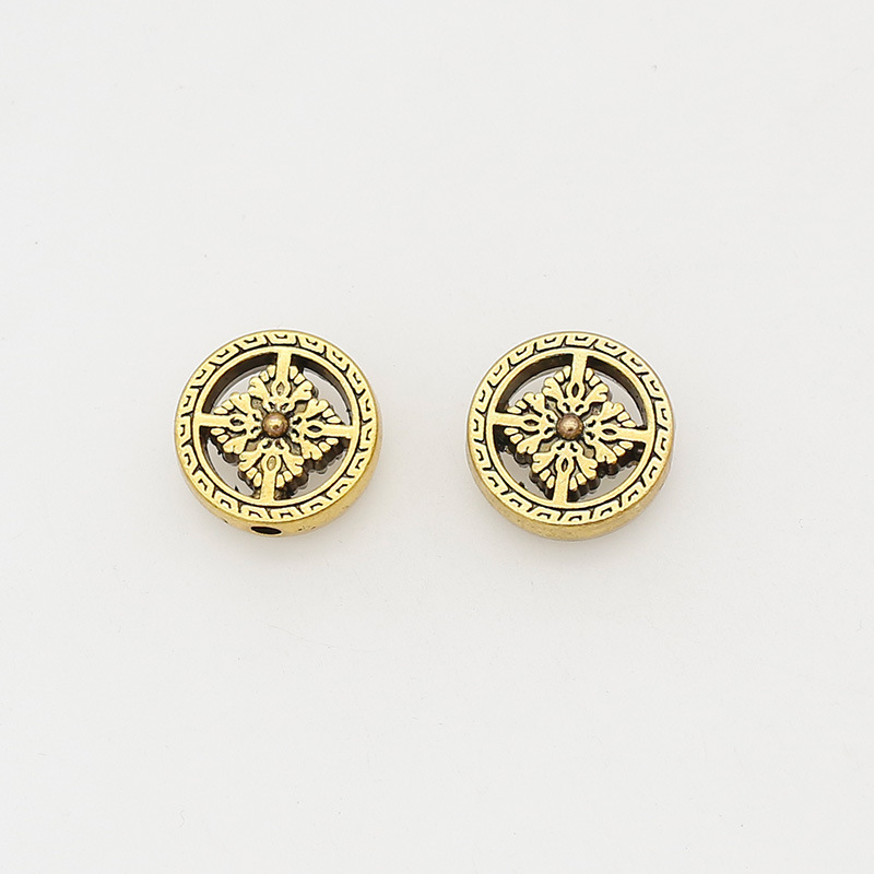 2:1 Ancient Gold 18x5mm hole 2.5mm