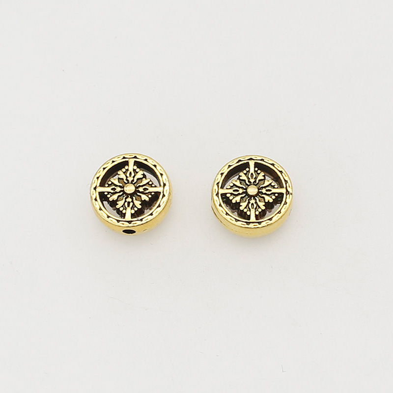 4:2 Ancient Gold 12x4mm hole 1.5mm