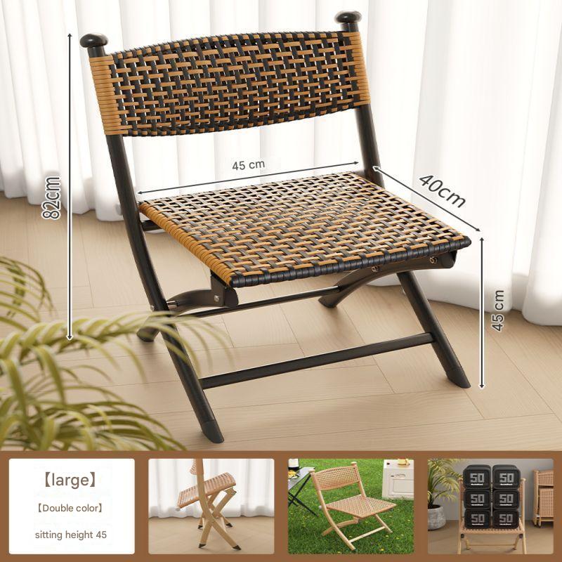 Robust Two-Tone Large Double-Layer High Quality Rattan Hand-Woven