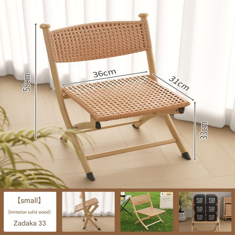 Solid log color small size double layer high quality rattan hand woven