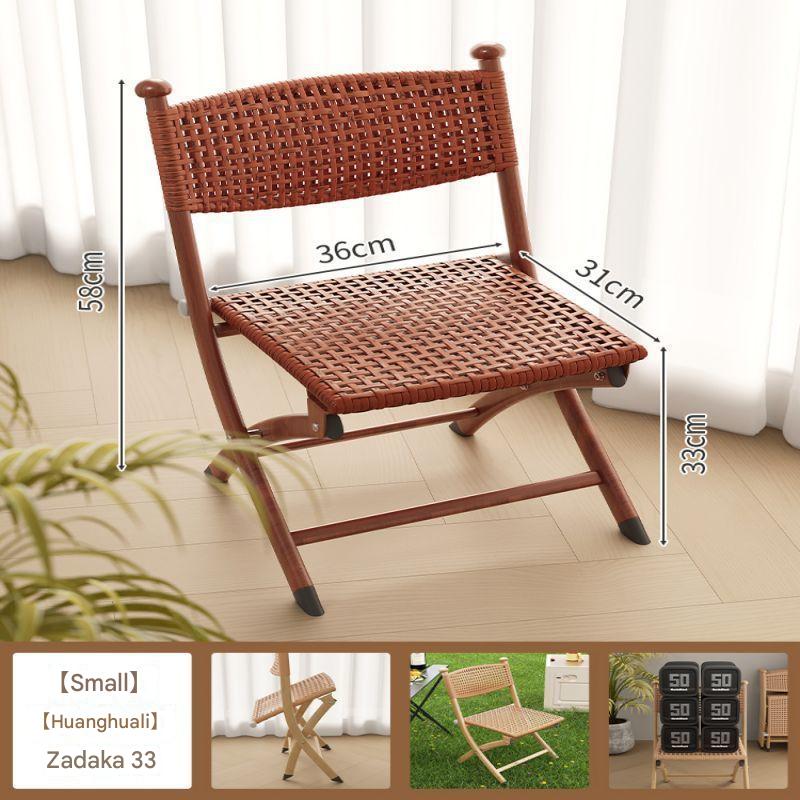 Solid Huanghua Pear small size Double Layer High Quality Rattan Hand Woven