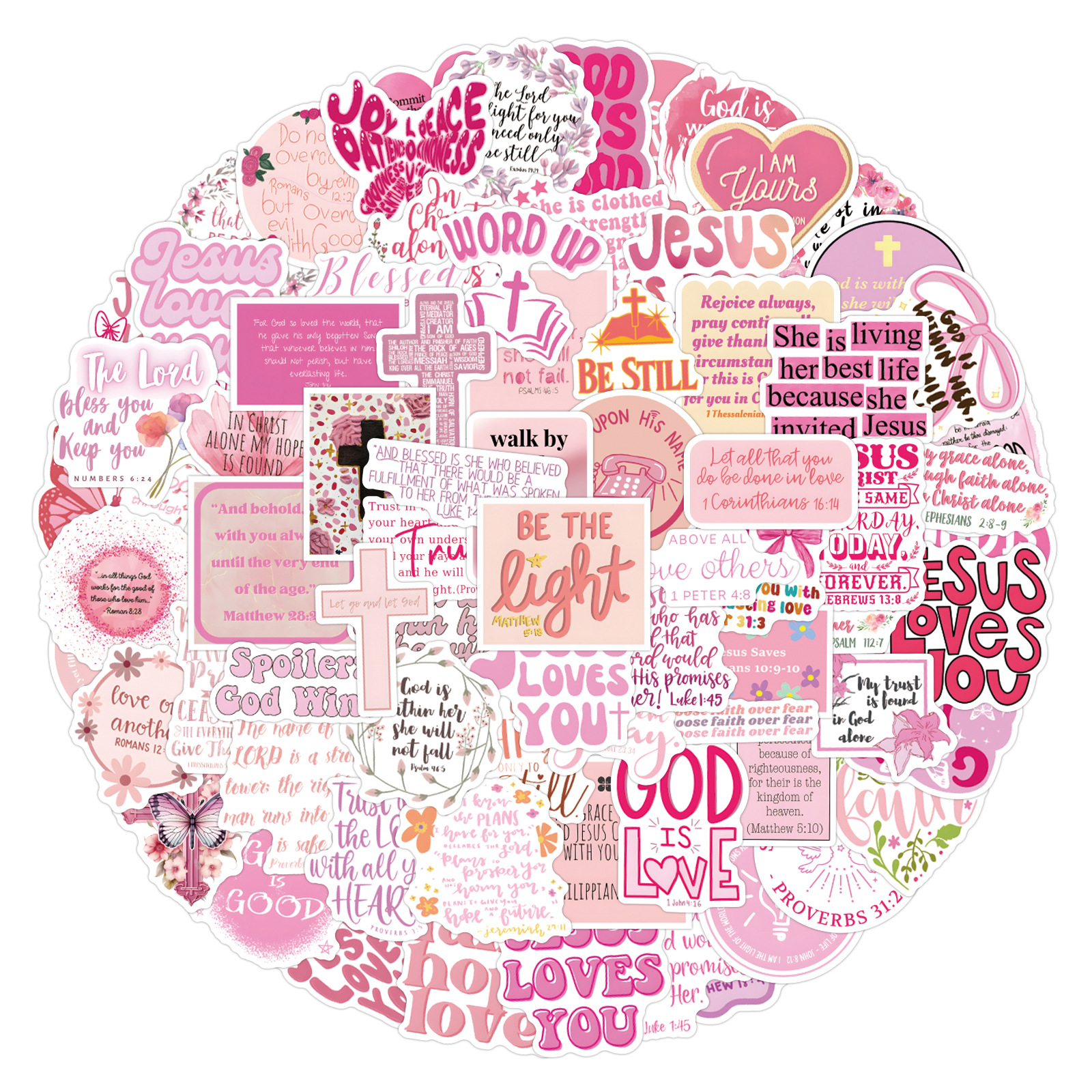 Pink Bible -110PCS