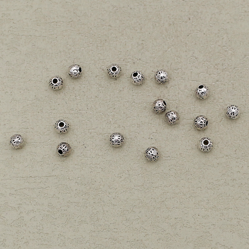 1 couleur argent antique