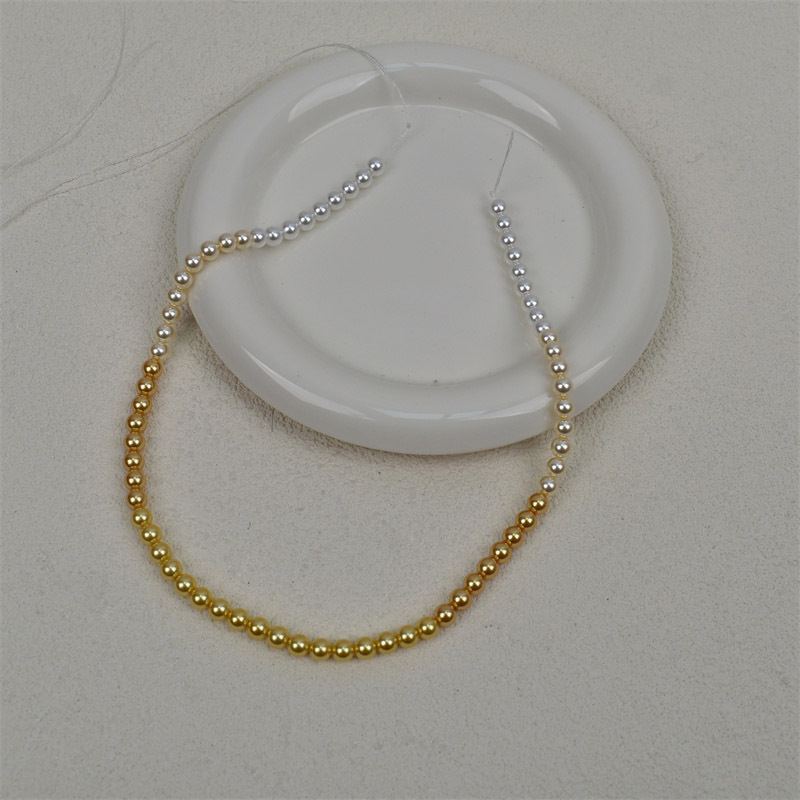 6mm yellow gradient, about 65 pieces
