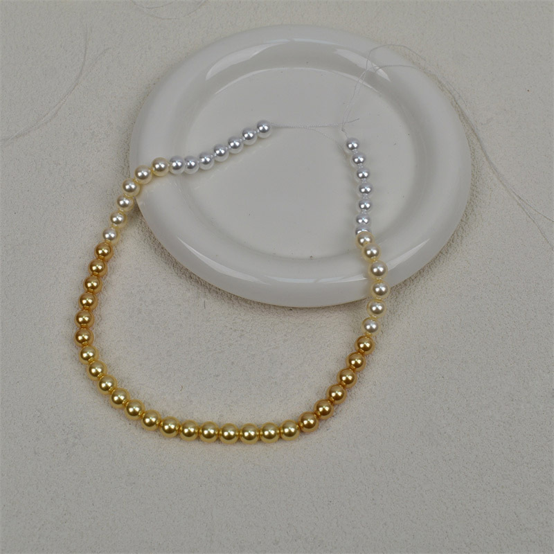 8mm yellow gradient, about 50 pieces