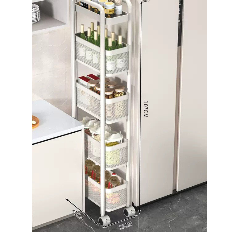 Joint frame * Round tube handrail five-layer frame * sand white