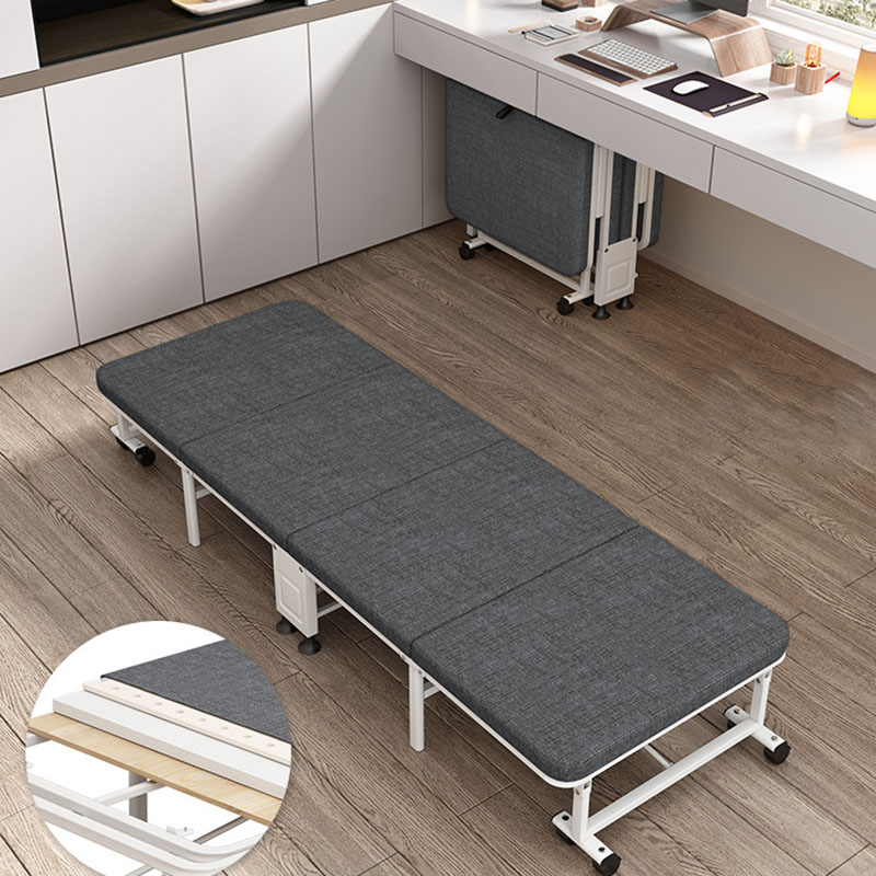 [No backrest latex paragraph] Gray 190*28*70cm wide