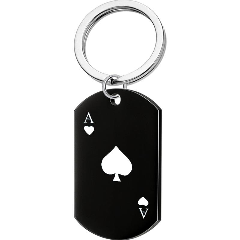 4:Black Keychain