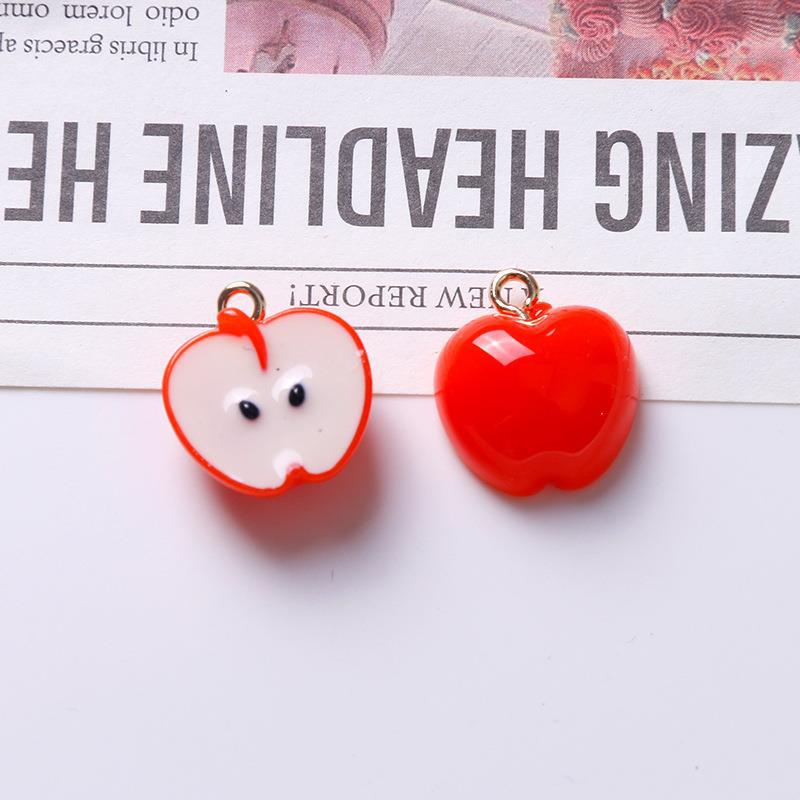 2:2# One Orange cut Apple