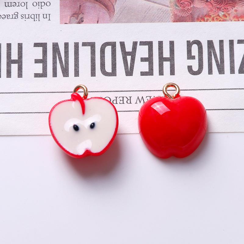 3:3# red cut-out apple
