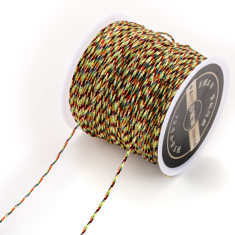 4:Gold silk yellow blue red