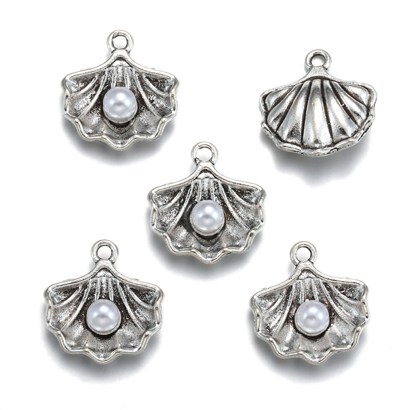 2 couleur argent antique