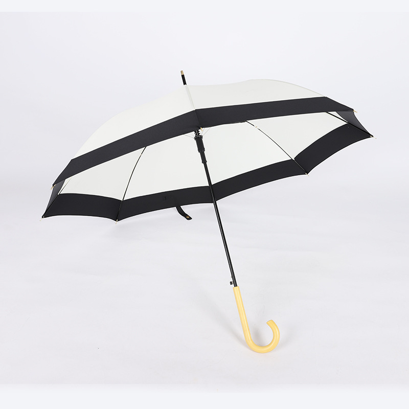 Black edge with wooden handle