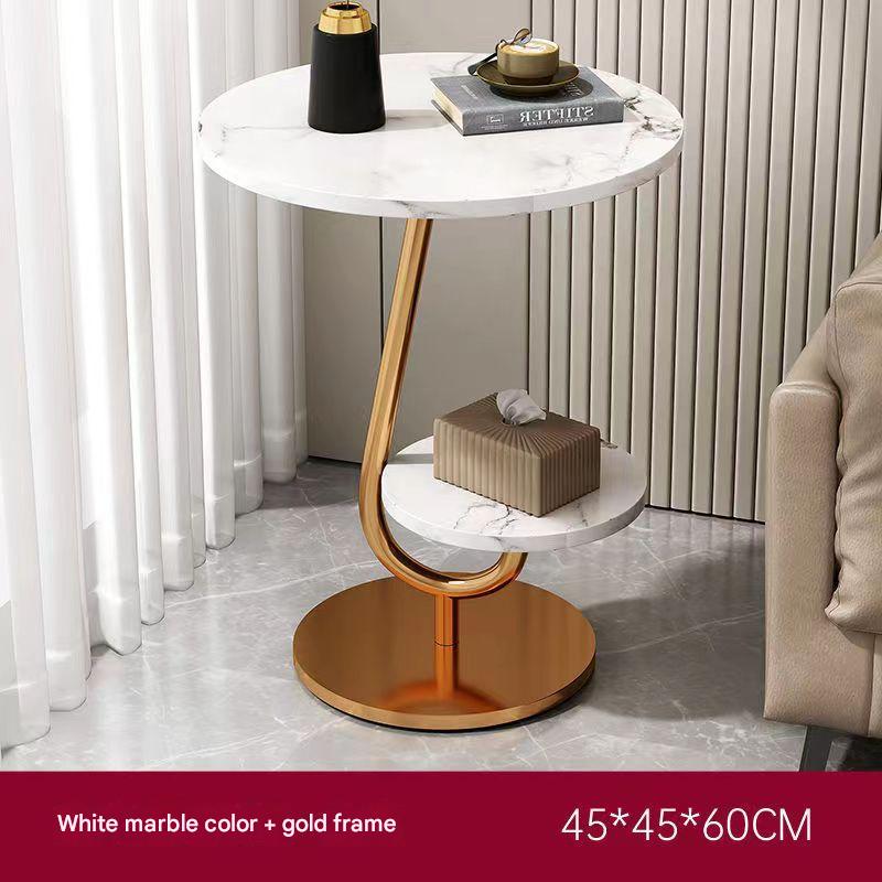 White table gold frame 45*45*60