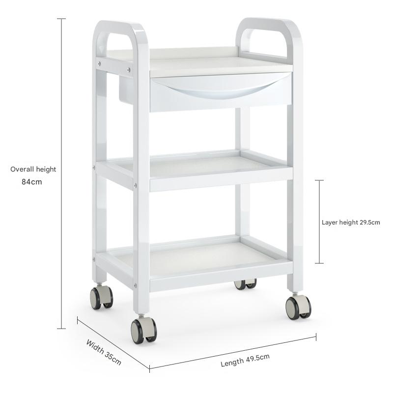 White trolley * White drawer
