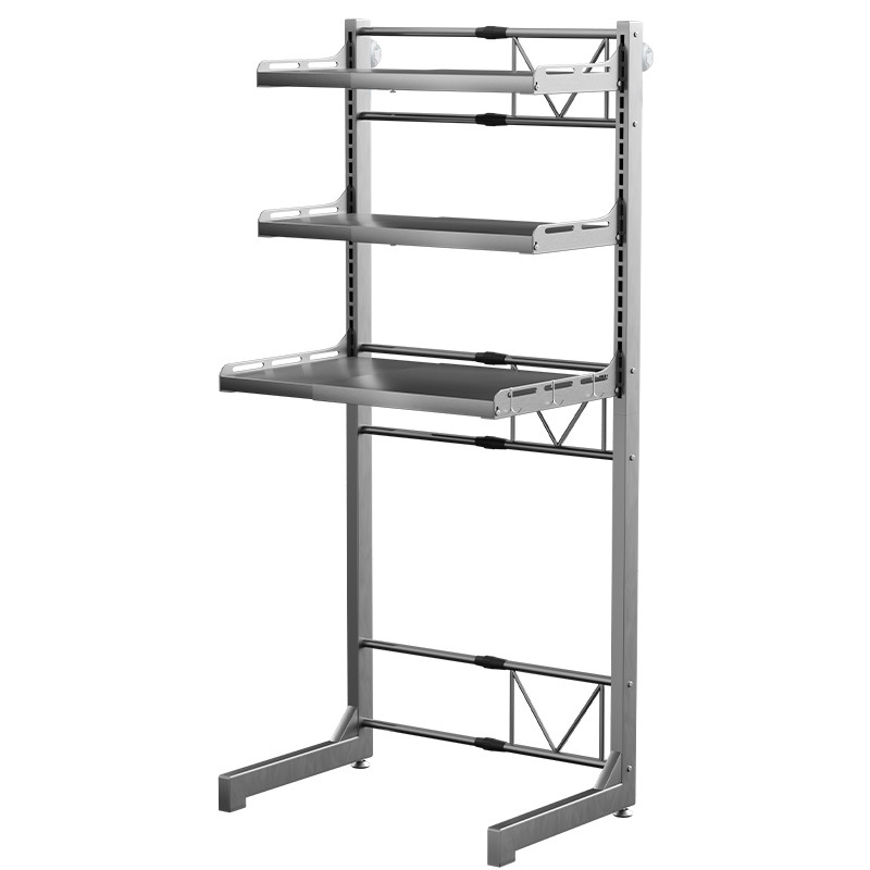 silver gray three-layer