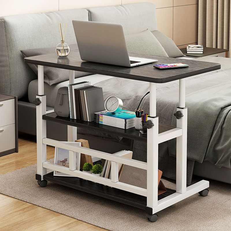 [upgraded Double layer] 80x40cm black wood grain color