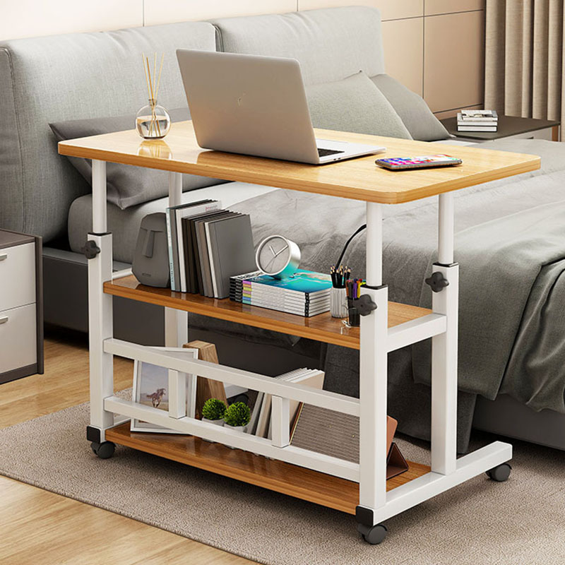 [upgraded Double layer] 80x40cm wood color