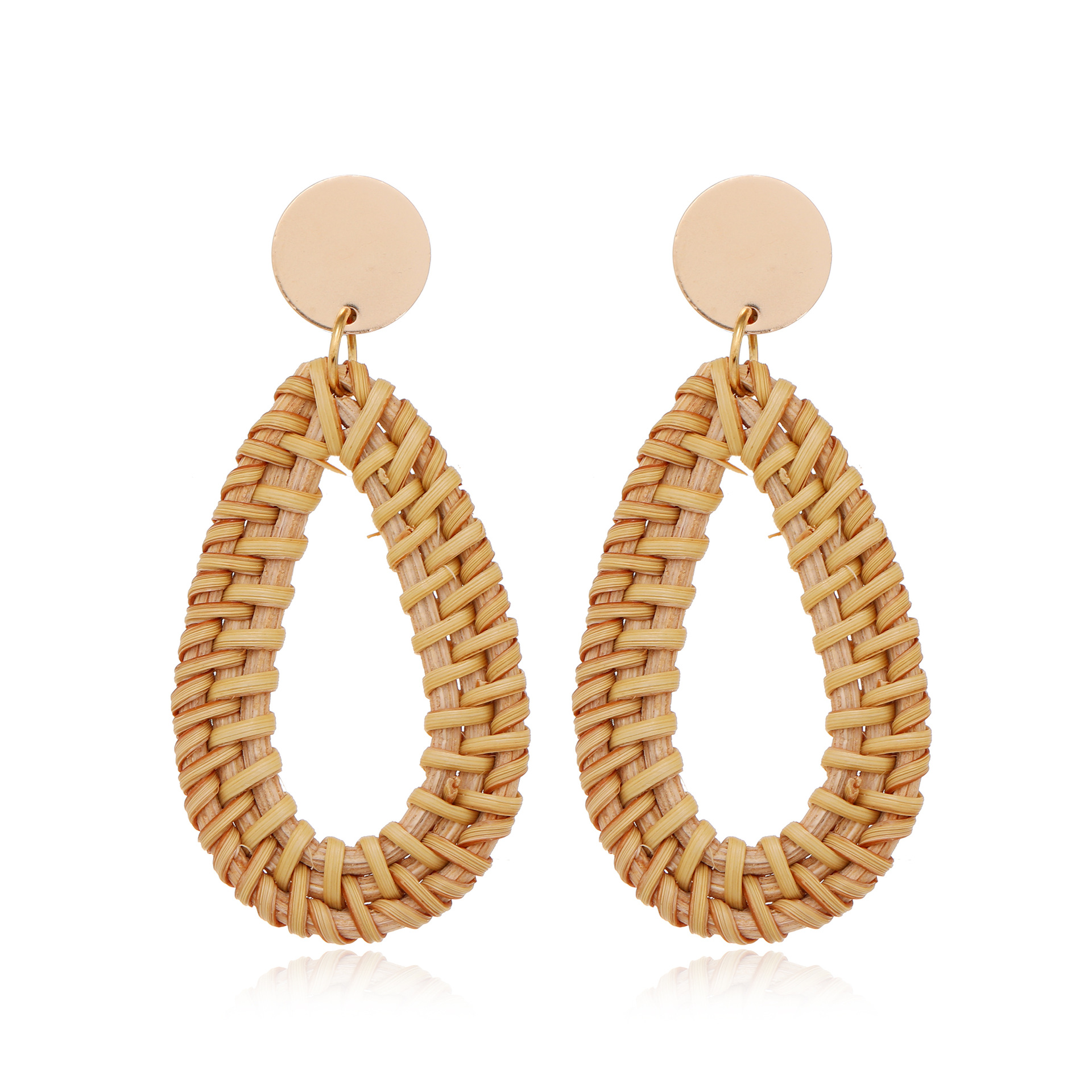 13:Rattan four (ear clip)