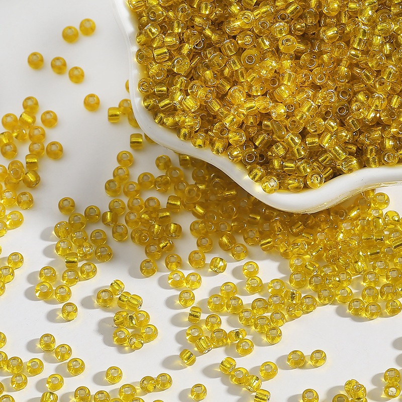 Yellow 2mm aperture 0.6mm/about 1000 pieces