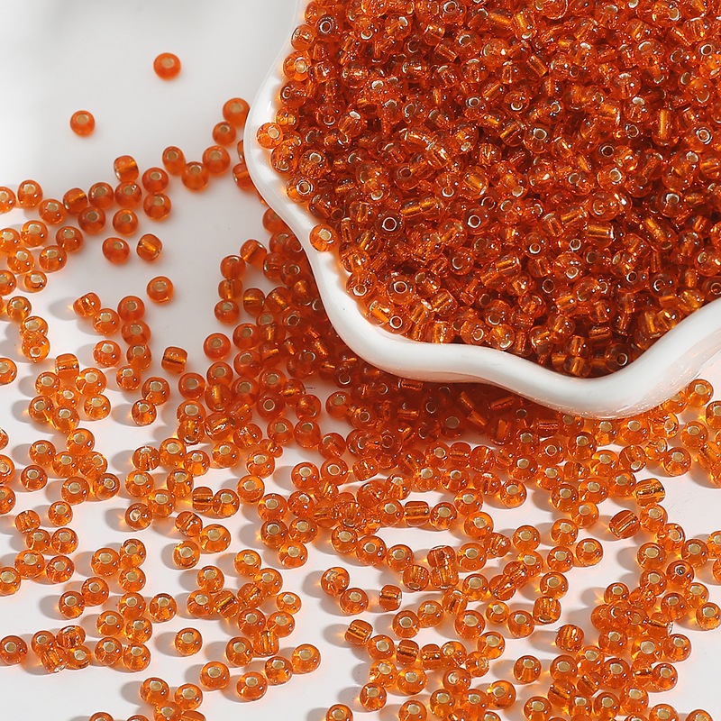 orange red 2mm aperture 0.6mm/about 1000 pieces