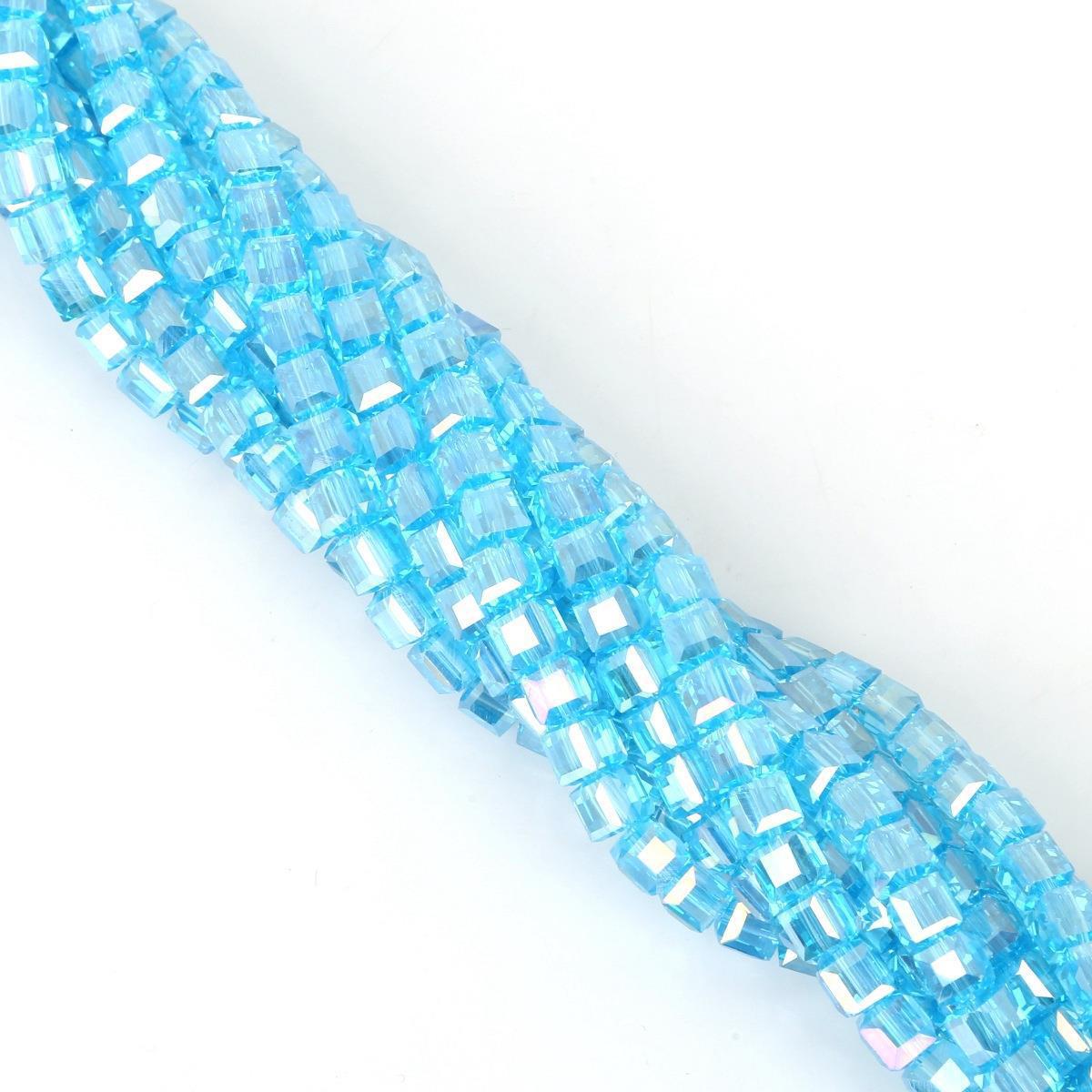 Lake Blue AB 2*2mm about 170-190pcs/bag