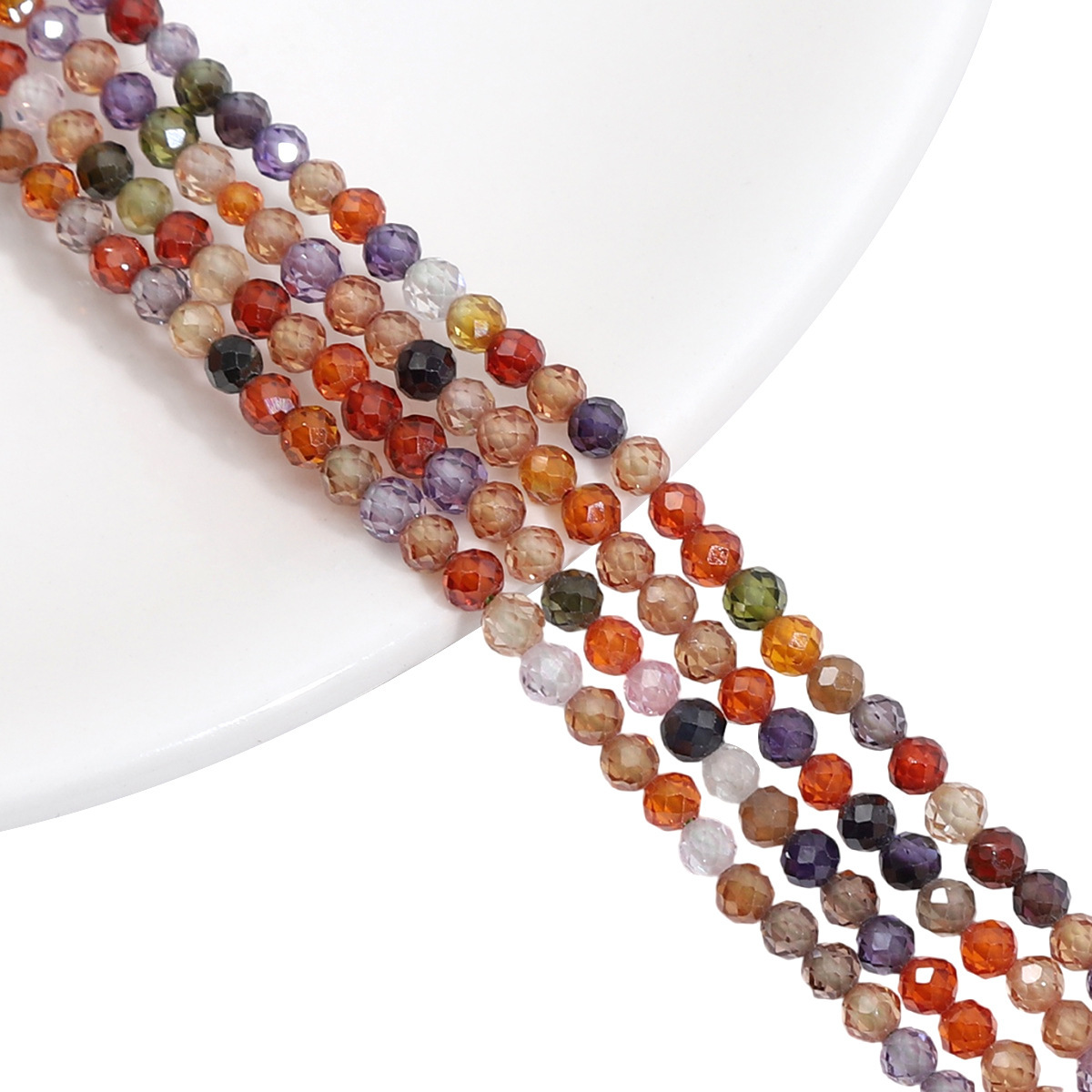 2:3mm random color mixing 1 strip/bag length about 35cm about 120 pieces about 12g