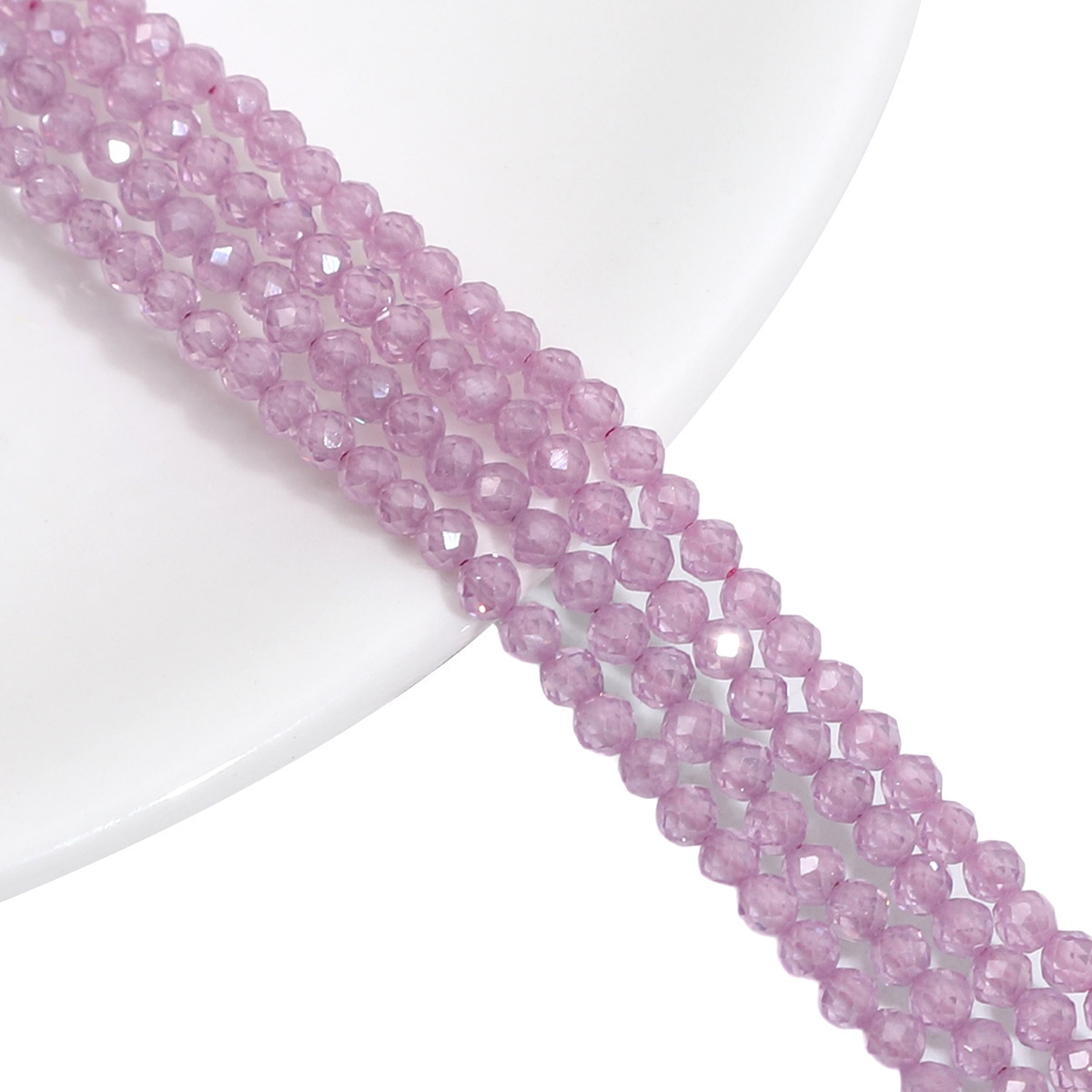 7:3mm rose purple 1 strip/bag length about 35cm about 120 pieces