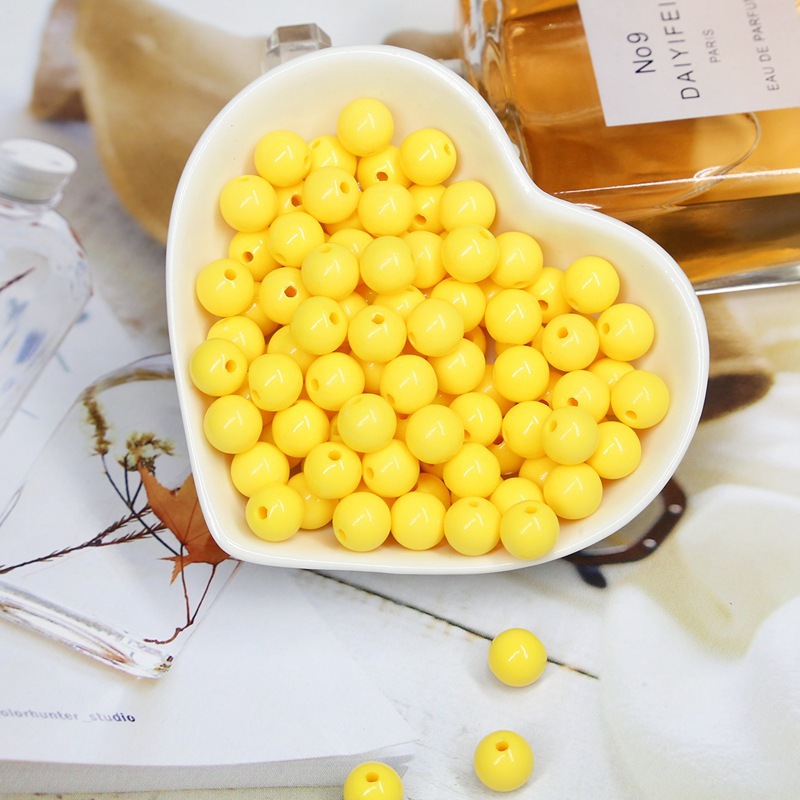 Dark yellow Diameter 6mm hole 1.5mm about 200pcs