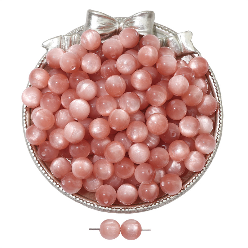 red bean color 8mm hole 1mm