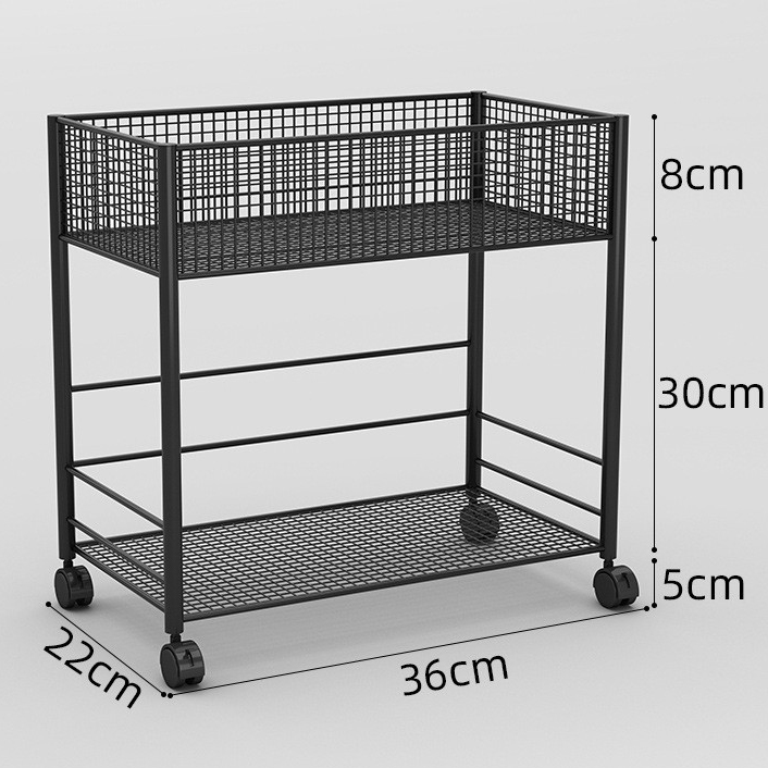 Black [mesh] with wheels