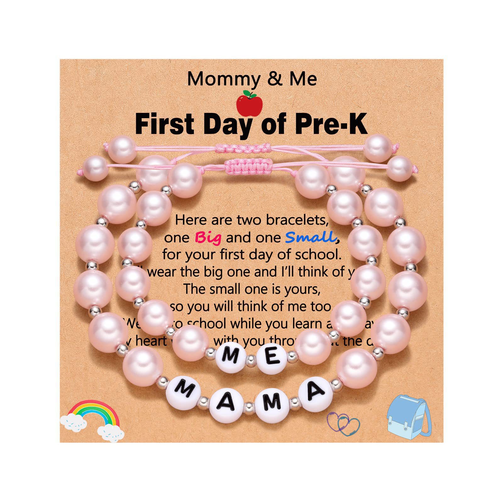 3:Pink Beads Mama pre-K Card suit